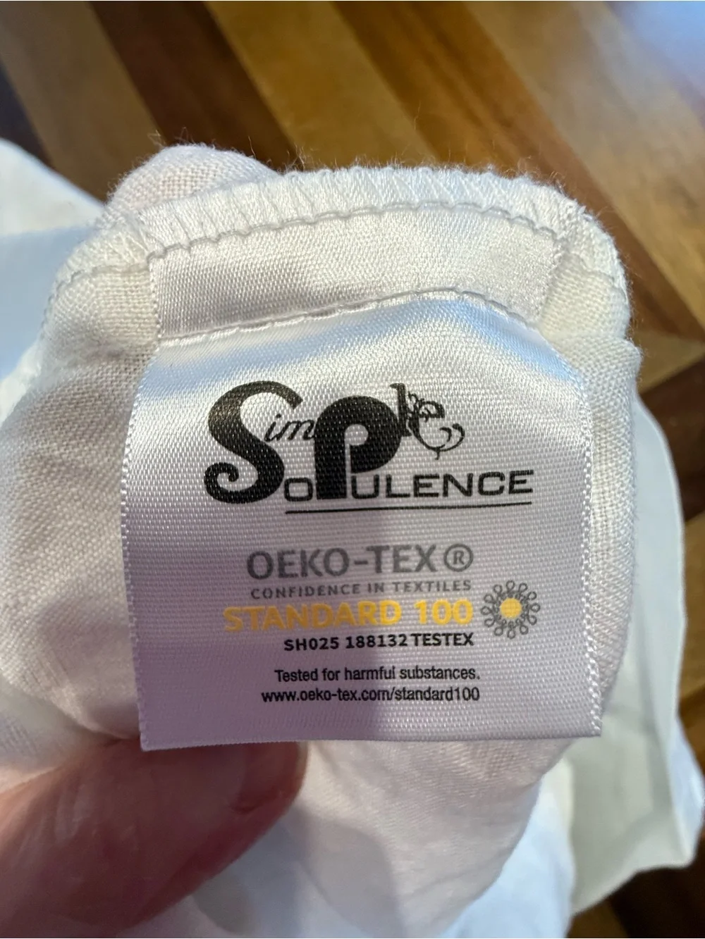 Simple Opulence Classic White Linen Pillowcase King Size
